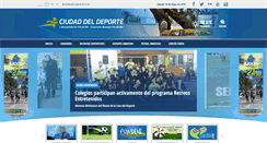 Desktop Screenshot of ciudaddeldeporte.com