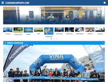 Tablet Screenshot of ciudaddeldeporte.com