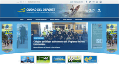 Desktop Screenshot of ciudaddeldeporte.cl